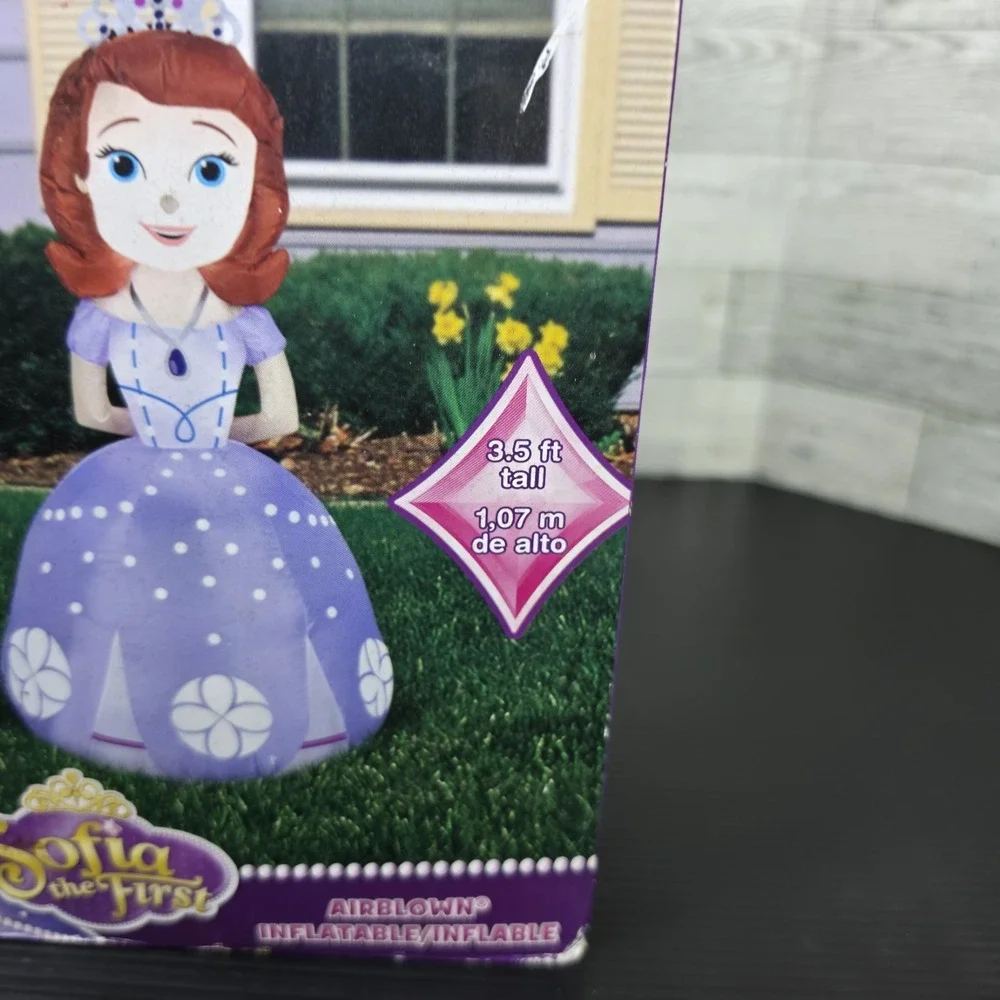 Disney Princess Sofia The First Light Up LED Airblown Inflatable - 3.5 ft TESTED